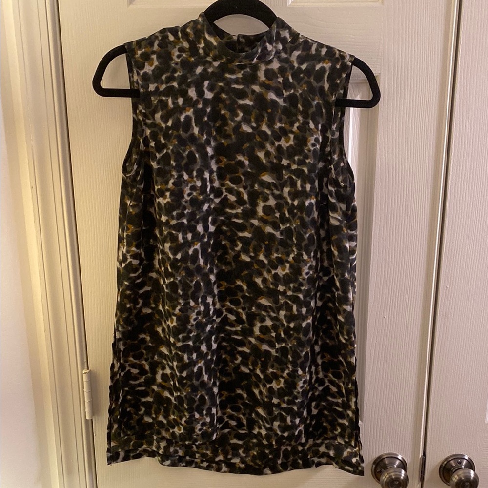 Prologue Leopard Print Sleeveless Top